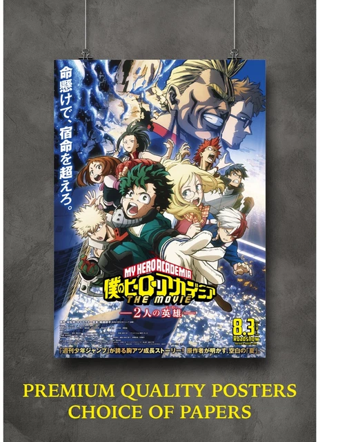 My Hero Academia x Baseyard Tokyo - A3 Clear Poster (6 Types)