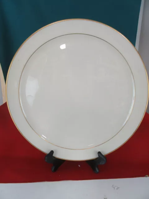 LENOX Montclair Round Chop Plate Platter 12-5/8" Inch Made in USA