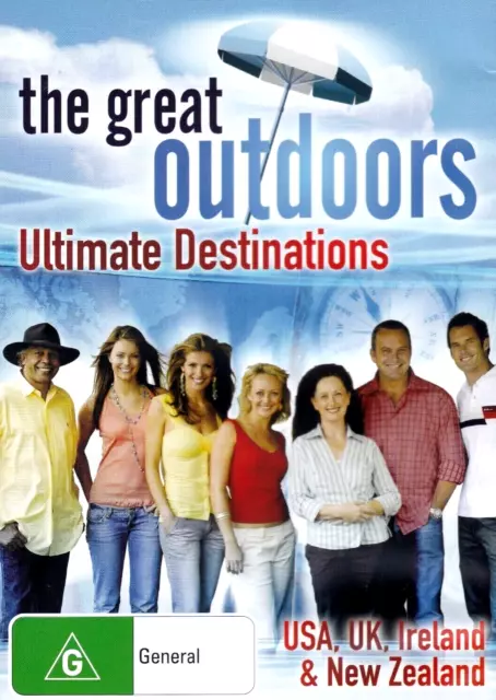 The Great Outdoors Ultimate Destinations Dvd Usa,Uk  Brand New Unsealed Region 4