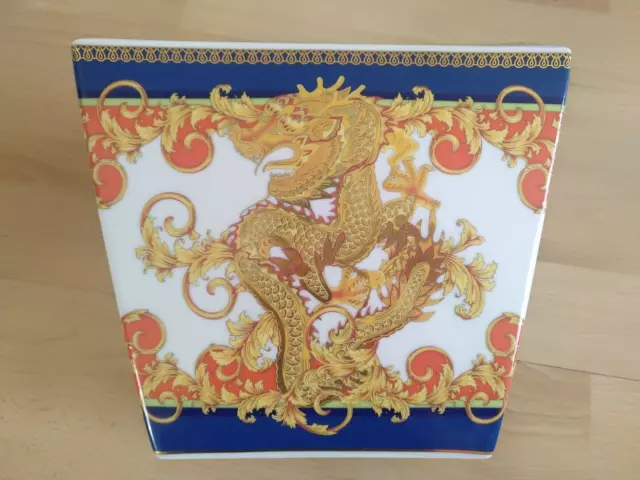 Versace Rosenthal Vase 18 cm the Legend of the dragon neu ovp