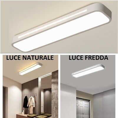 Cucina Camera da Letto Plafoniera led Soffitto Bagno 22W 1900lm Ultrasottile 30cm 2 Pezzi Plafoniere Bagno Luce Fredda 5500K Corridoio per Bagno Cantina 