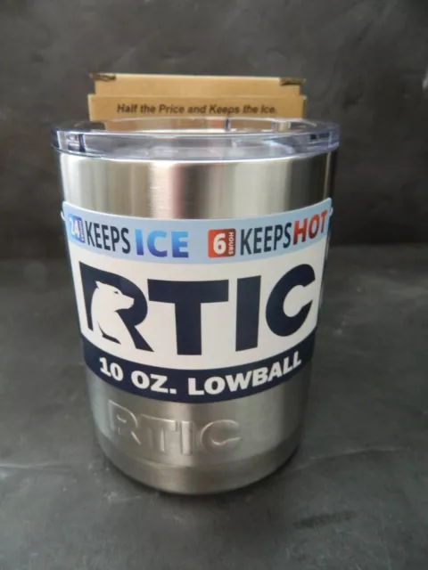 Rtic 10 Oz Lowball Stainless  Tumbler Cup Brand New Original