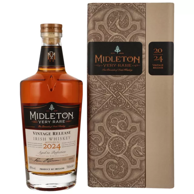 MIDLETON VERY RARE VINTAGE RELEASE 2024 - Finest IRISH WHISKEY 1x0,7L 40%vol.