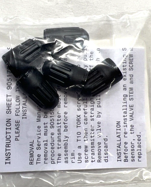New OEM Genuine Mopar 300 2010-2023 Tire Valve Stem Cap Kit 68058768AA