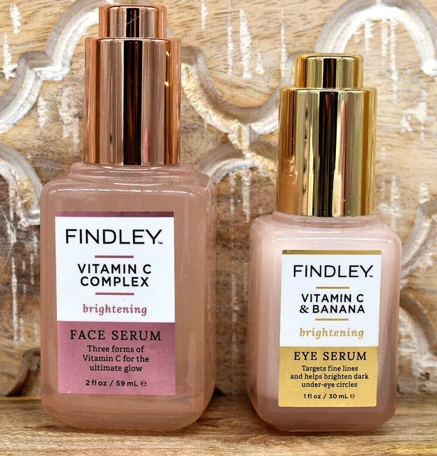 FINDLEY SET VITAMIN C Complex Brightening Face Serum + Vit C Banana Eye