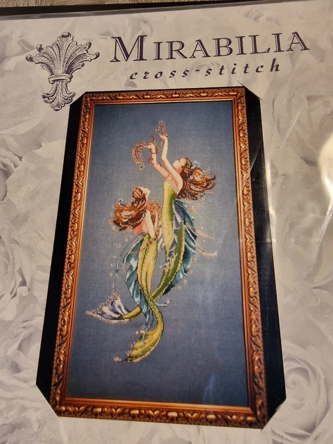 MIRABILIA CROSS STITCH pattern - Mermaids of the Deep Blue MD85 - Nora ...