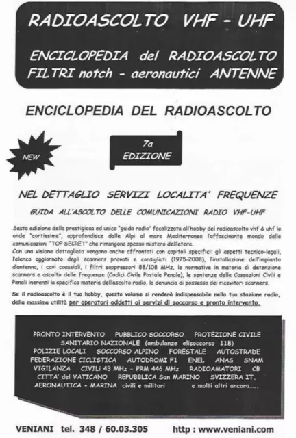 Enciclopedia Del Radioascolto - Italia - Vhf - Uhf 2