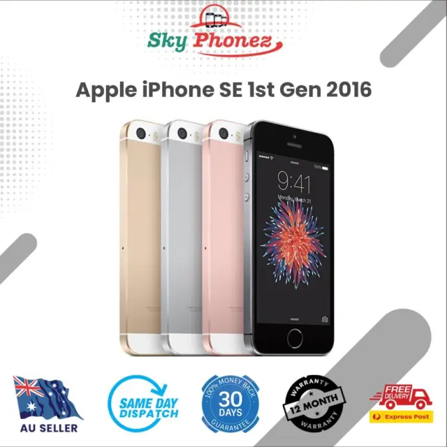 Apple iPhone SE 2016 (1st Gen) 16GB/64GB/128GB Excellent Unlocked - Au Seller