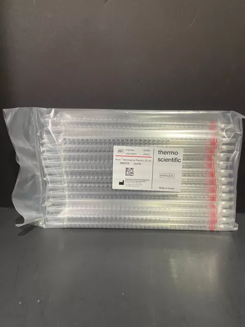 Thermo Scientific Serological Pipette 25 ml PS Sealed Packs 400 Pipets