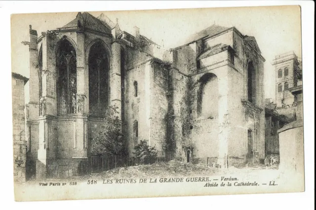 CPA - Carte postale - France - Verdum - Ruine de la Cathédrale- S894