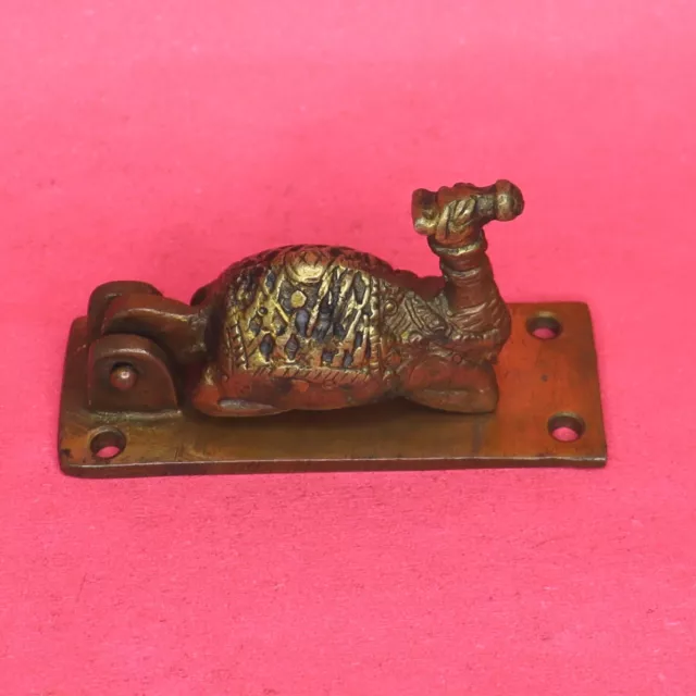 Antique Style Camel Shape Door Bell Victorian Repro Handmade Brass Door Knocker