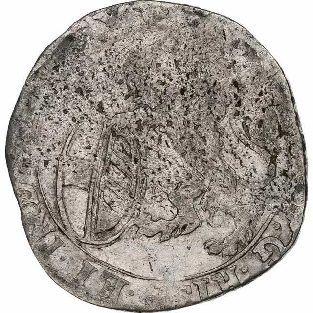 [#1281540] Spanish Netherlands, Duchy of Brabant, Philip IV, Escalin, 1624, Silv