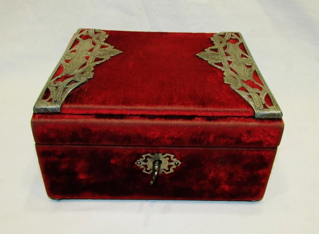 Boîte à Bijoux Napoléon III DETOUCHE - XIXème Siècle - Parfait état - Rare