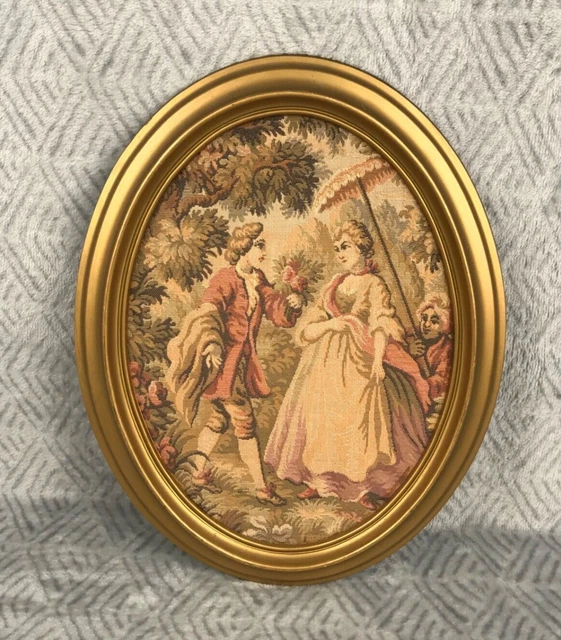Grand Cadre Ancien En Bois Doré 52x42 Cm - Pour Tableau Ou Canevas