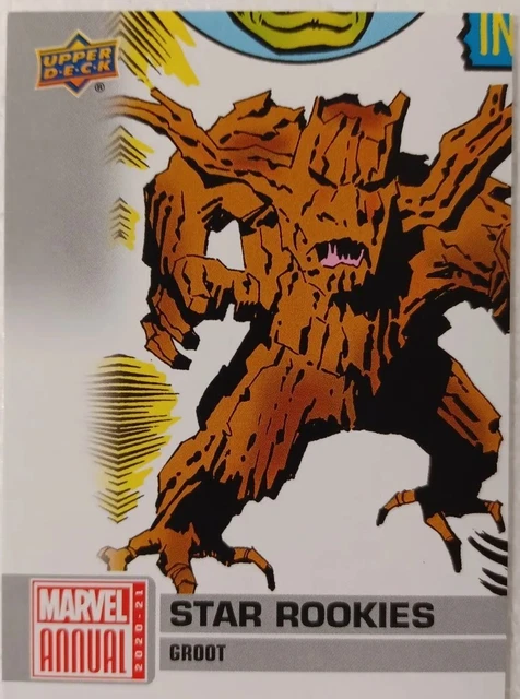 2020-21 Marvel Annual - Star Rookies Classic Achievements Card SRC-2 Groot