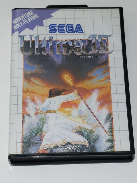 SEGA Master System - Ultima 4 / IV Complet Avec Booklet - TOP