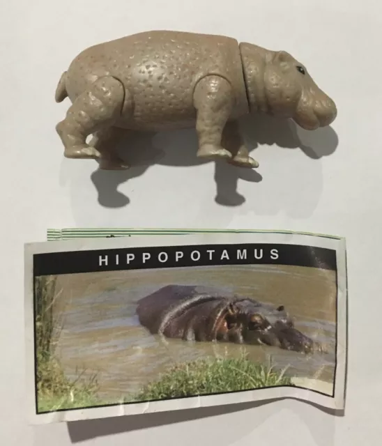 YOWIE YOWIES - with PAPERs ... SERIE'S 5 - RARE Hippopotamus