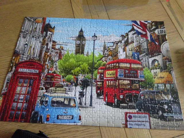 CORNER PIECE LONDON Street Jigsaw Puzzle 500 Pieces Used £2.77 ...