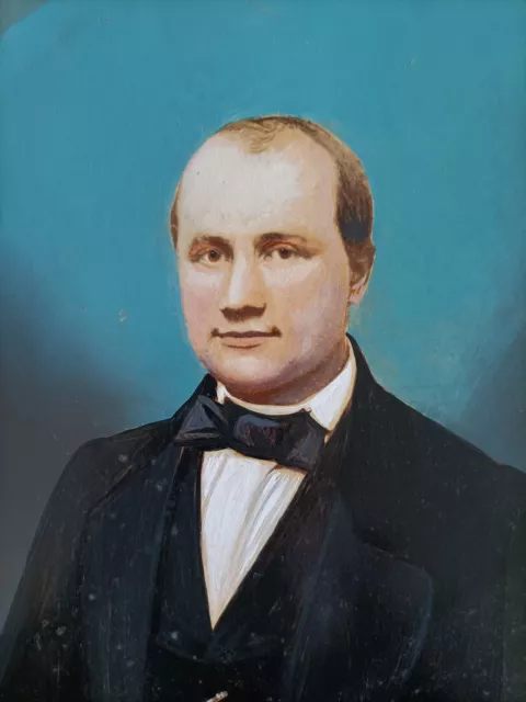 Photo Rehaussée - Papier Salé - 1850's - Portrait homme 2