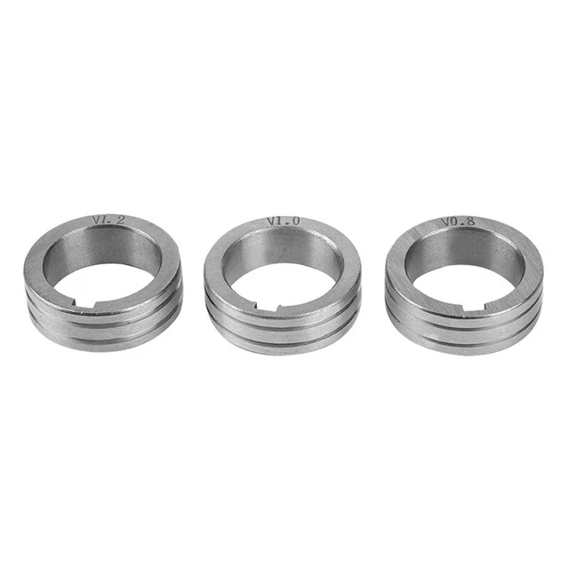High Grade Wire Feed Rollers Dia 3cm/1.2-inch Roll Wheels Stainless Steel