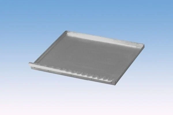 Fettauffangwanne Edelstahl f. Gasgrill 2 flammig Fettwanne B: 38,5 x T: 50 cm