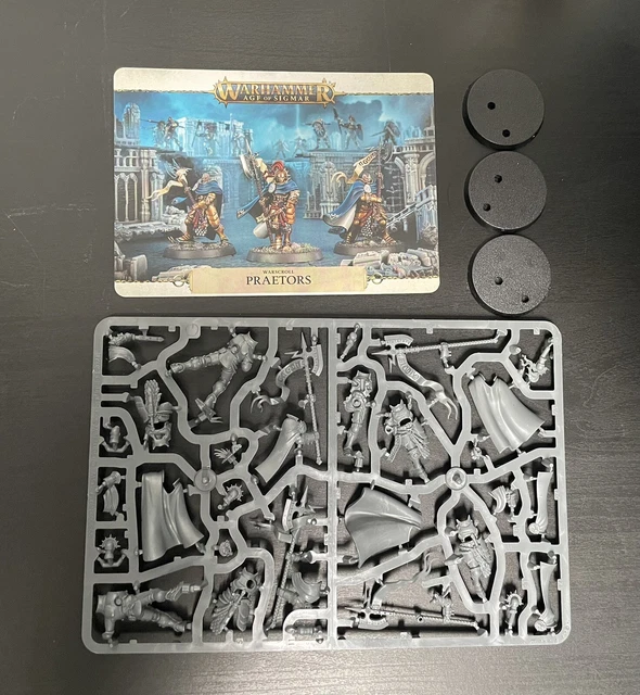 Boîte Présentation Warhammer Heroes: Stormcast Eternals - 8 Figurines Aléatoires Warhammer Age Of Sigmar, à Peindre Et Assembler