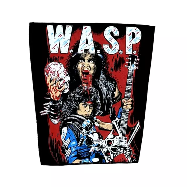 VTG 80s Metal W.A.S.P Patch