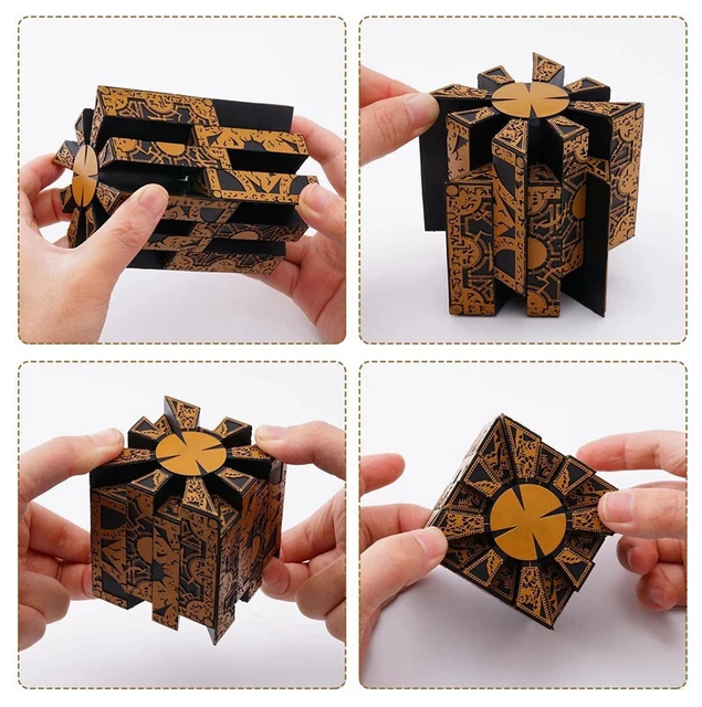 Hellraiser Cube Puzzle Box Lament Terror Film Puzzle Box Cube Prop Figure Toy