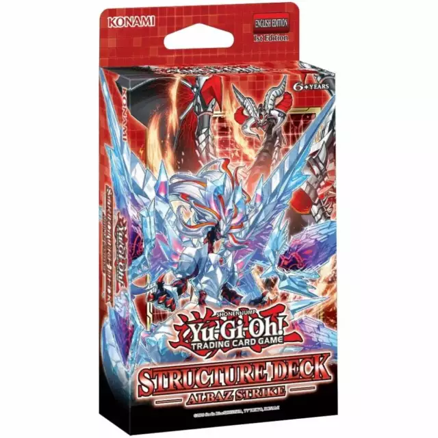 YuGiOh Albaz Strike Structure Deck : 1st Edition : New and Sealed : TCG Cards