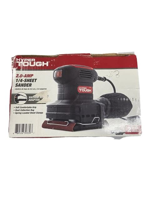 Hyper Tough 2.0 Amp 1/4 Sheet Sander M1823