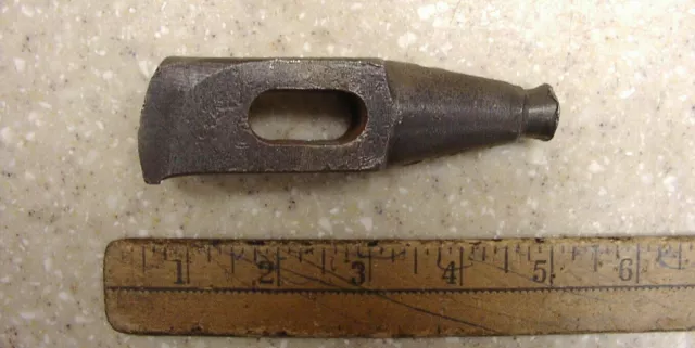 Vntg Hand Forged Blacksmiths Piercing Hammer,15.3oz,4-1/4" Head,5/8" Punch End