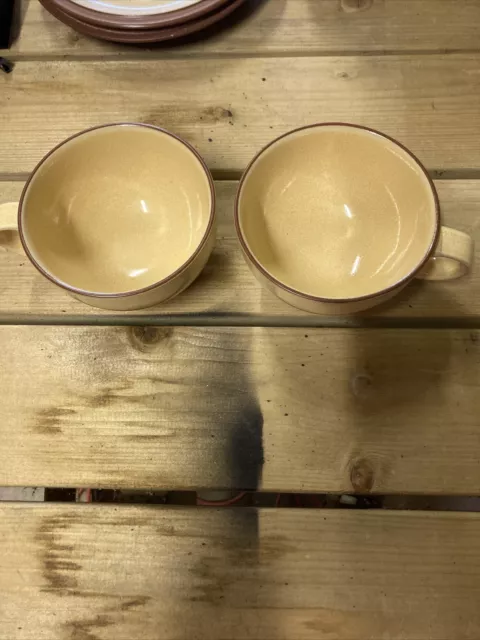 Denby - juice lemon cups X 2