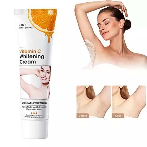 Underarm Whitening Cream Crème Blanchissante Skin Lightening Cream Armpit Whi...