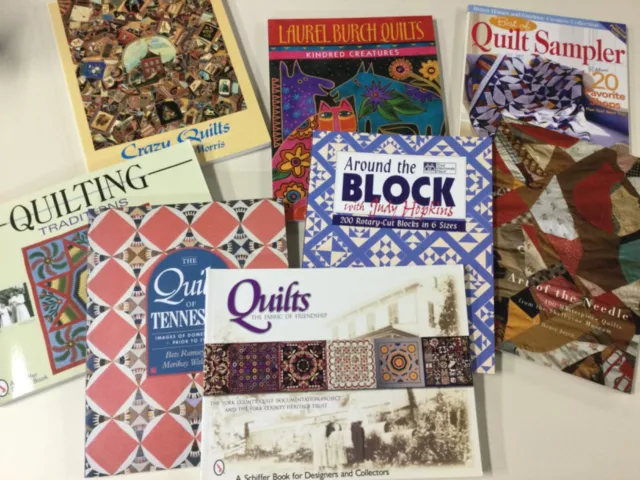 Quilting-Blocks Squares Patterns & Tips - Choose from 20+ Titles Buy more & save