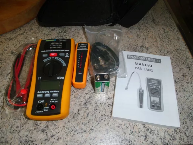 Pancontrol LAN-Tester und Digital-Multimeter