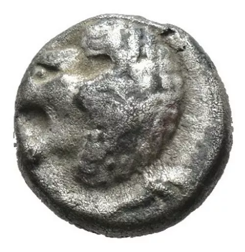 Ionia Milet / Della Statere O Obole Argento 480-450 AC Leone Moneta Greco