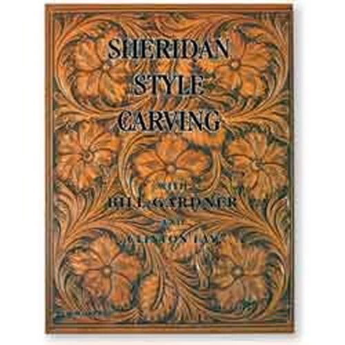 Sheridan Style Carving by Bill Gardner / leather work /leathercraft