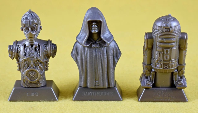 Star Wars Episode 1 R2-D2 C-3Po Darth Sidious Figures