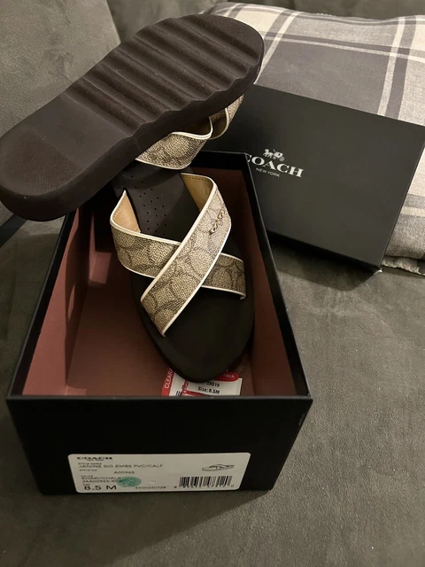 Coach discount janine sandals