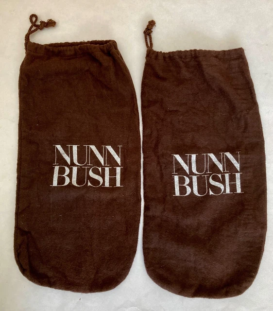 Zapatos de colección Nunn Bush bolsa antipolvo ~ lote de 2