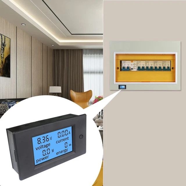 Durevole Strumenti Voltmetro Ammeter Combo Tensione 100A 20A Auto Batteria