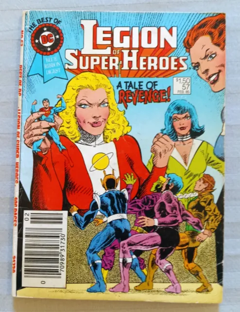 Best Of Dc Blue Ribbon Digest #57, Legion Of Superheroes, 1984