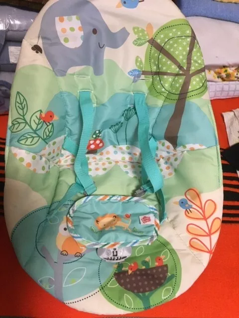 Bright Starts Baby bouncer seat Vibrates Replacement Part Fabric Seat Cover