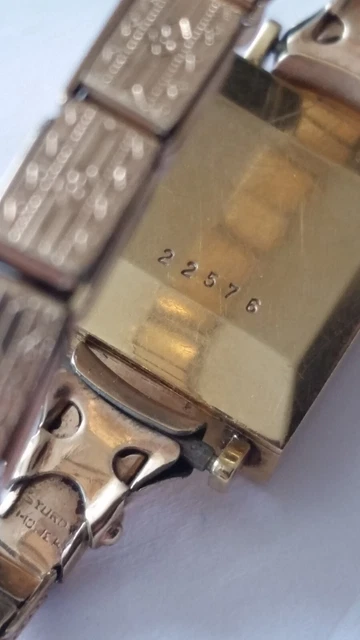 VTG 18K SOLID Yellow GOLD Ladies BUCHERER watch 17jew movement 3
