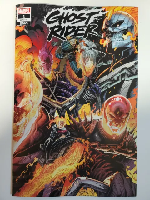 Ghost Rider #1 Marvel Comics 2022 Series Wraparound Variant 9.4 Near Mint