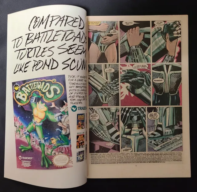 DARKHAWK Vol.1 # 4 June 1991 (Marvel Comics) 🍒 3