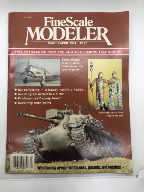 Fine Scale Modeler Magazine March/April 1984 Very Good Condition