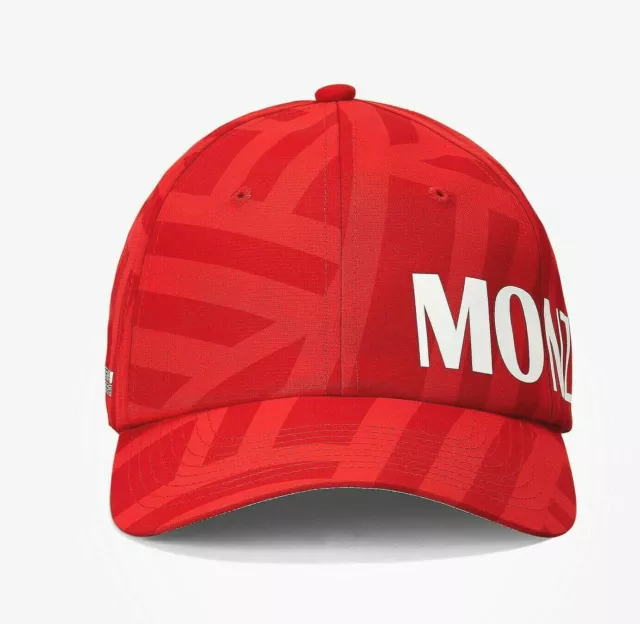 Scuderia Ferrari Official F1 Team Baseball Cap Scudetto Monza Red Hat Snapback