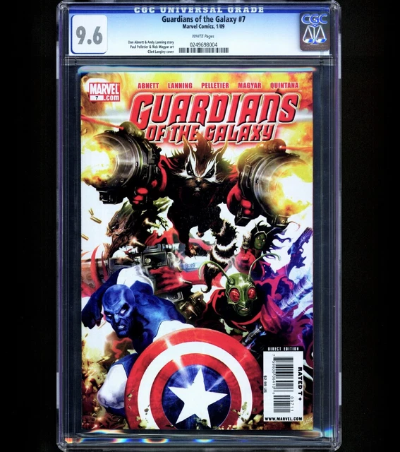 GUARDIANS OF THE GALAXY #7 CGC 9.6 NEW TEAM Warlock Gamora Leave Marvel RARE NM