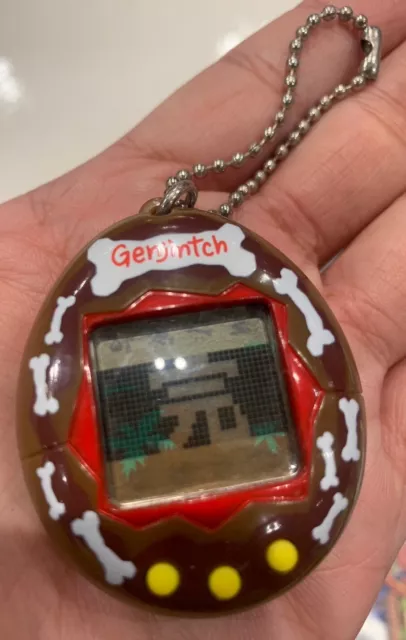 1997 Bandai Tamagotchi Caveman / Tamagotchi Genjintch [ Tested ]